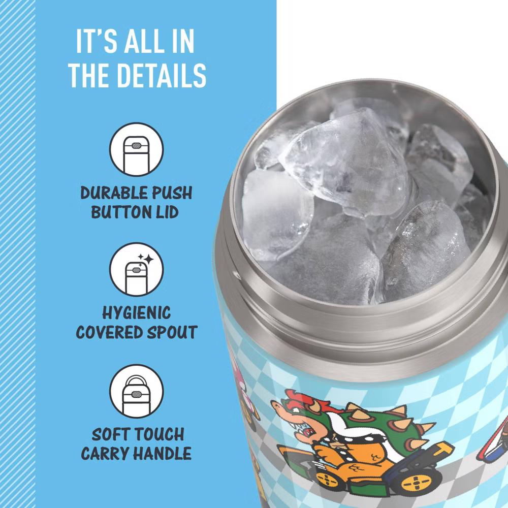 Thermos 16oz Stainless Steel FUNtainer Water Bottle with Bail Handle - Image 73
