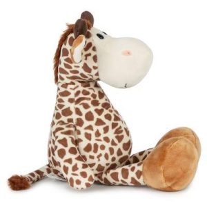 Giraffe Stuffed Animal, 12” Baby Giraffe Plush Toy, Cute Plushie Gift for Kids