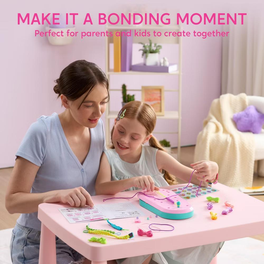 Klever Kits Friendship Bracelet Making Kit for Kids, Jewelry Making Kit DIY Arts & Crafts with 10 Knot Styles, Ideal Birthday Gift for Girls Ages 6-12 - Image 6