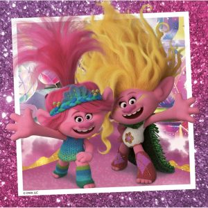 Trolls Puzzle Set 3pk: Creative Thinking, Cardboard, Includes Three 49-Piece Kids Puzzle Sets