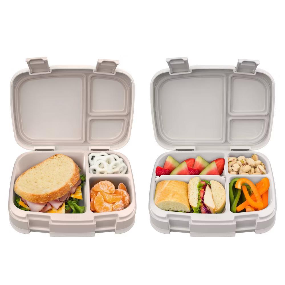 2pk Fresh Leakproof Bento Lunch Box - Dune & Moondust: BPA-Free Containers - Image 8