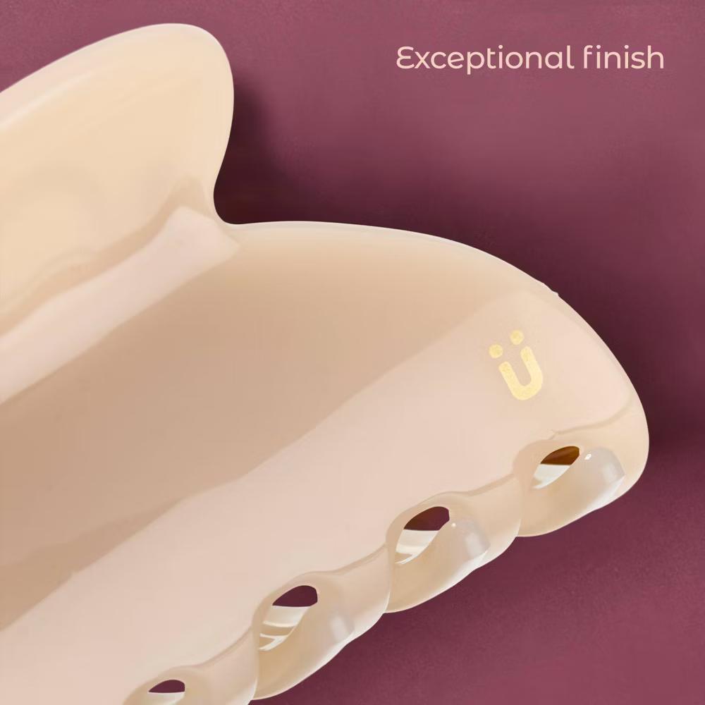lüxe Statement Classic Claw Clips - 2pcs: Hair Styling, All Hair Types - Image 2