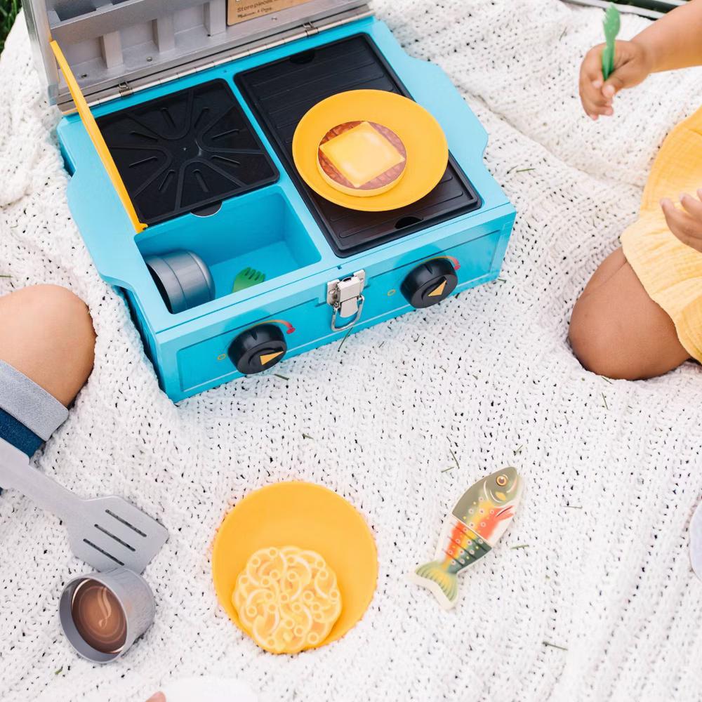 Let's Explore Camp Stove Play Set – 24pc - Image 7