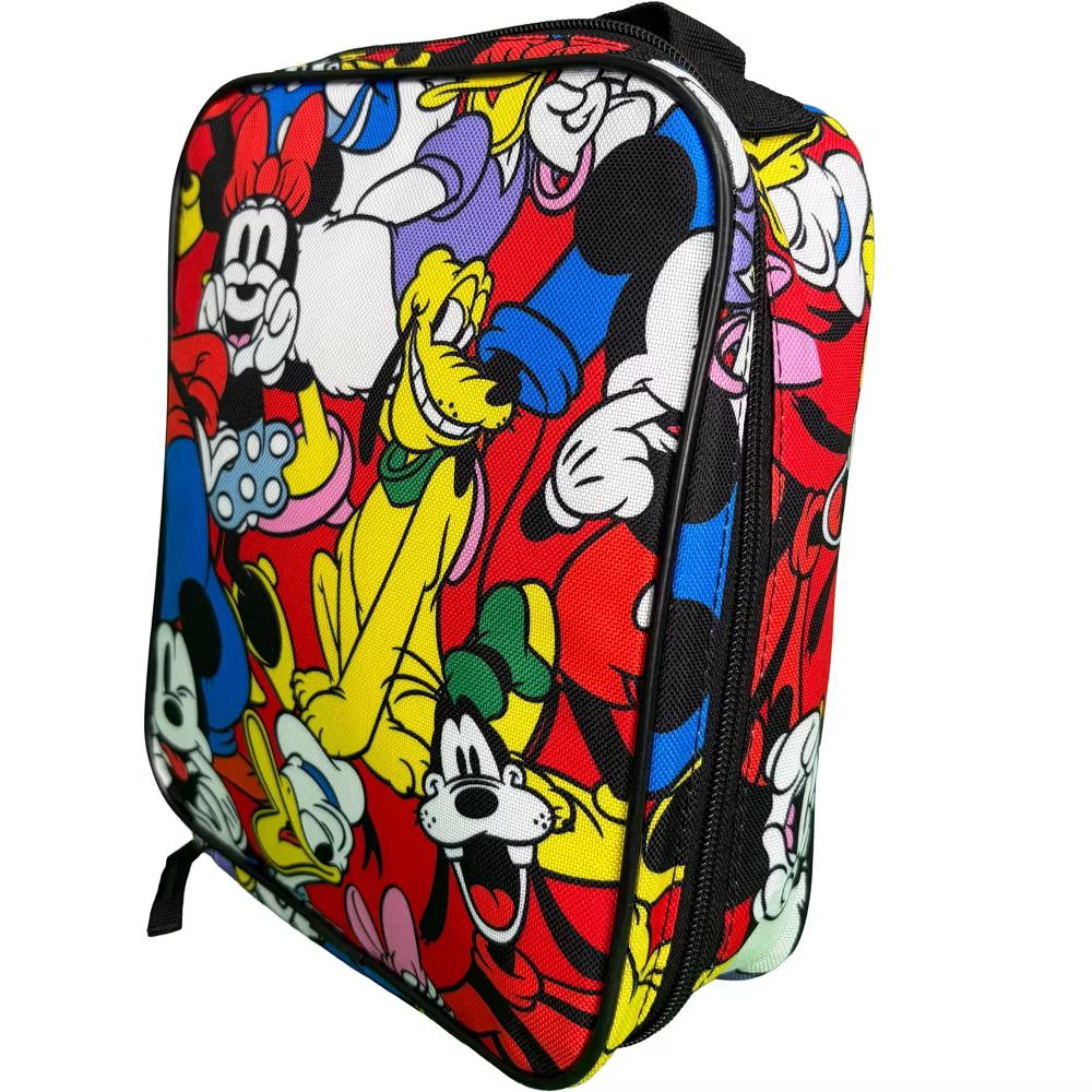 Mickey and Friends all over print Kids Insulated Lunch Bag with Handle - Image 5