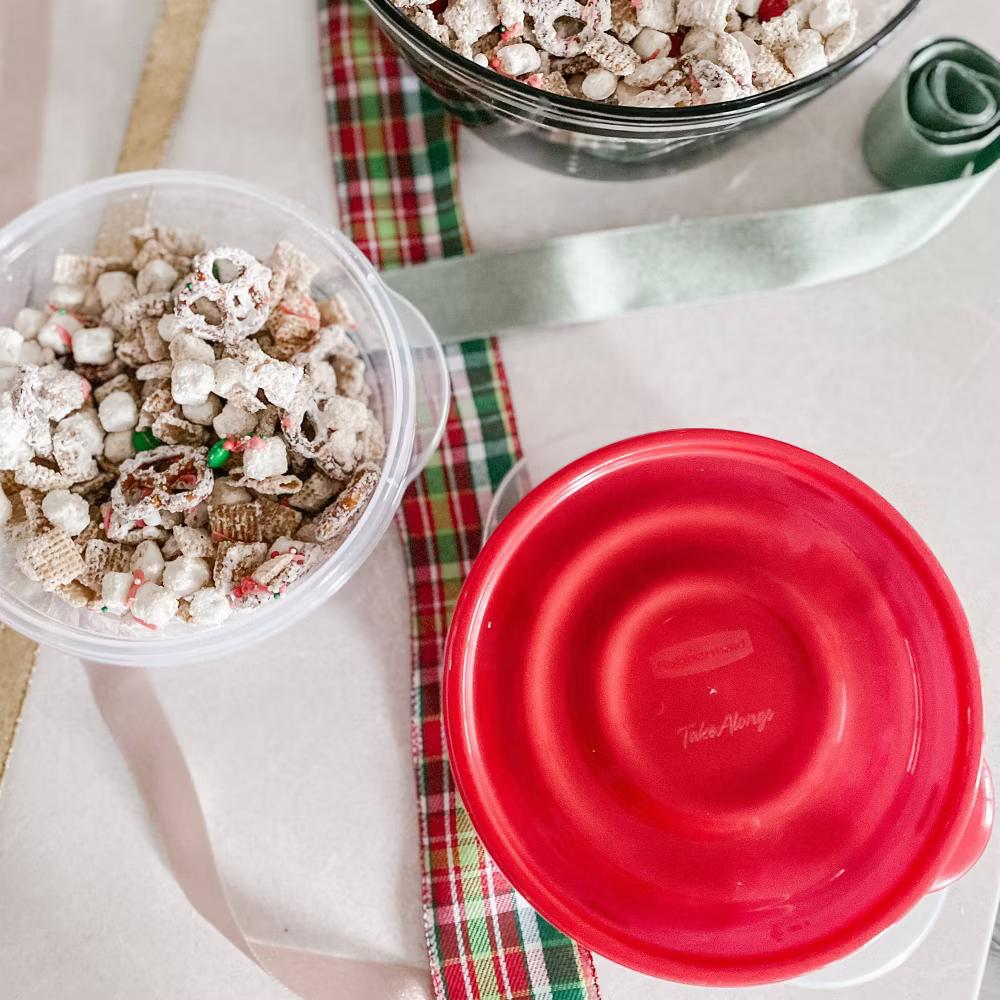 TakeAlong 15.7 Cup Plastic 2pk Serving Bowls Clear: Food Storage Containers, Microwave & Freezer Safe - Image 7