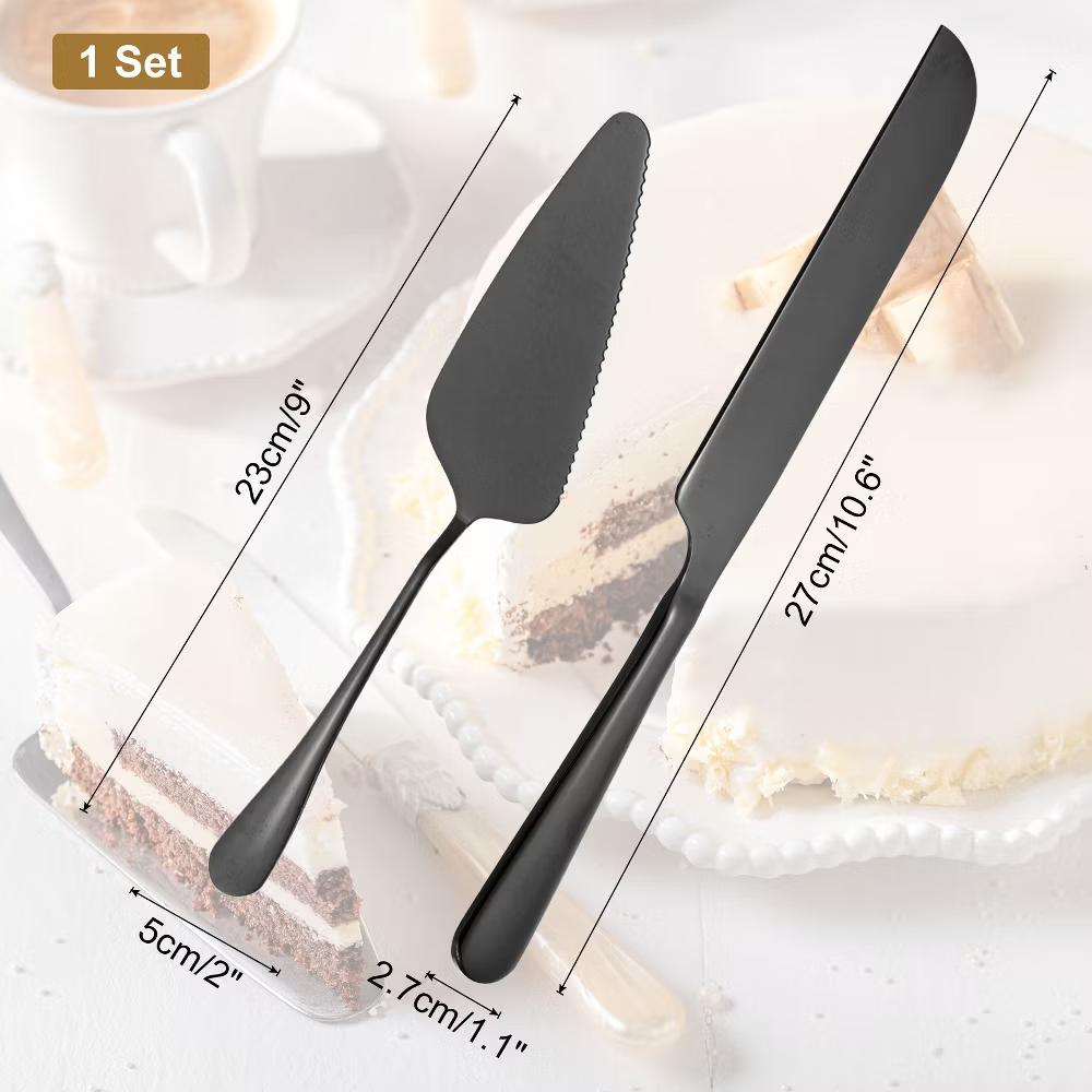 Wedding Cake Knife Cutting and Server Set 1 Set 2 Pcs - Image 3