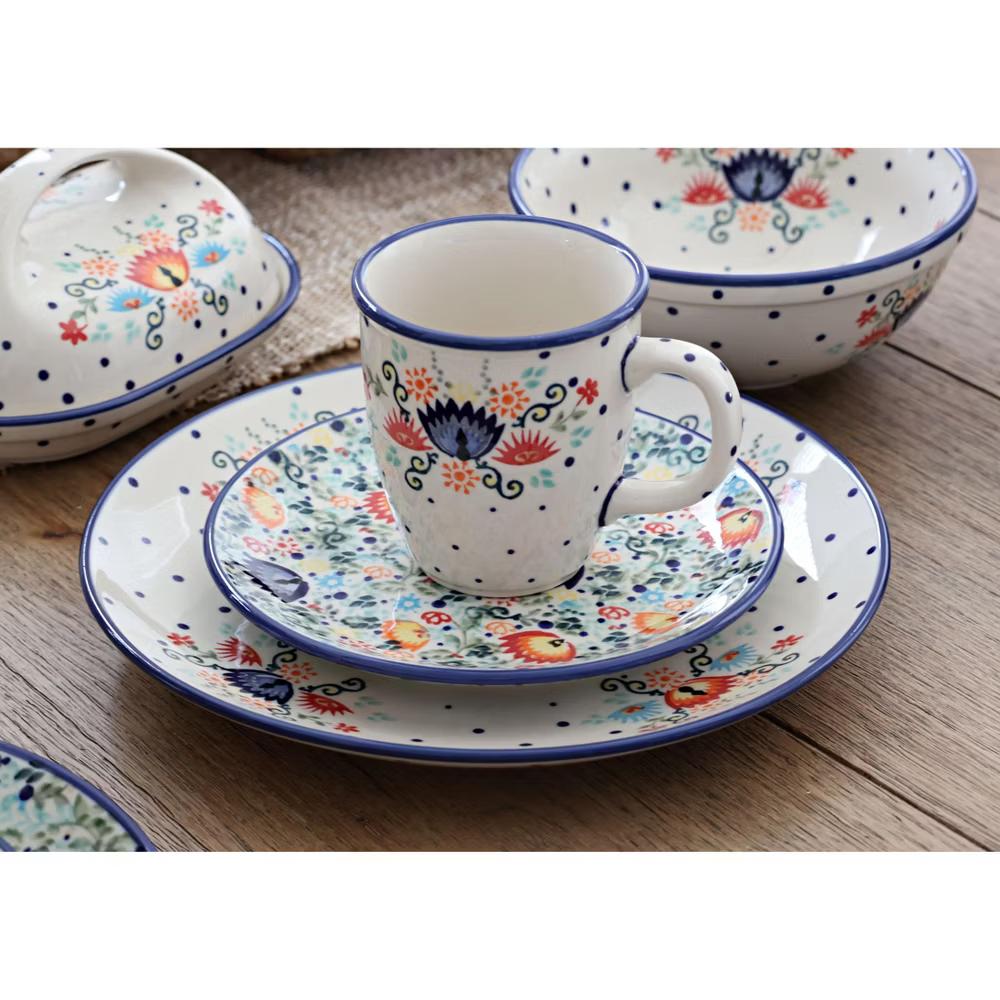 Blue Rose Polish Pottery Manufaktura Cereal Bowl - Image 14