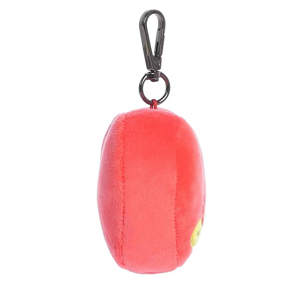 Mini TATA Clip-On BT21 Lovable Stuffed Doll Red 4" - Image 2