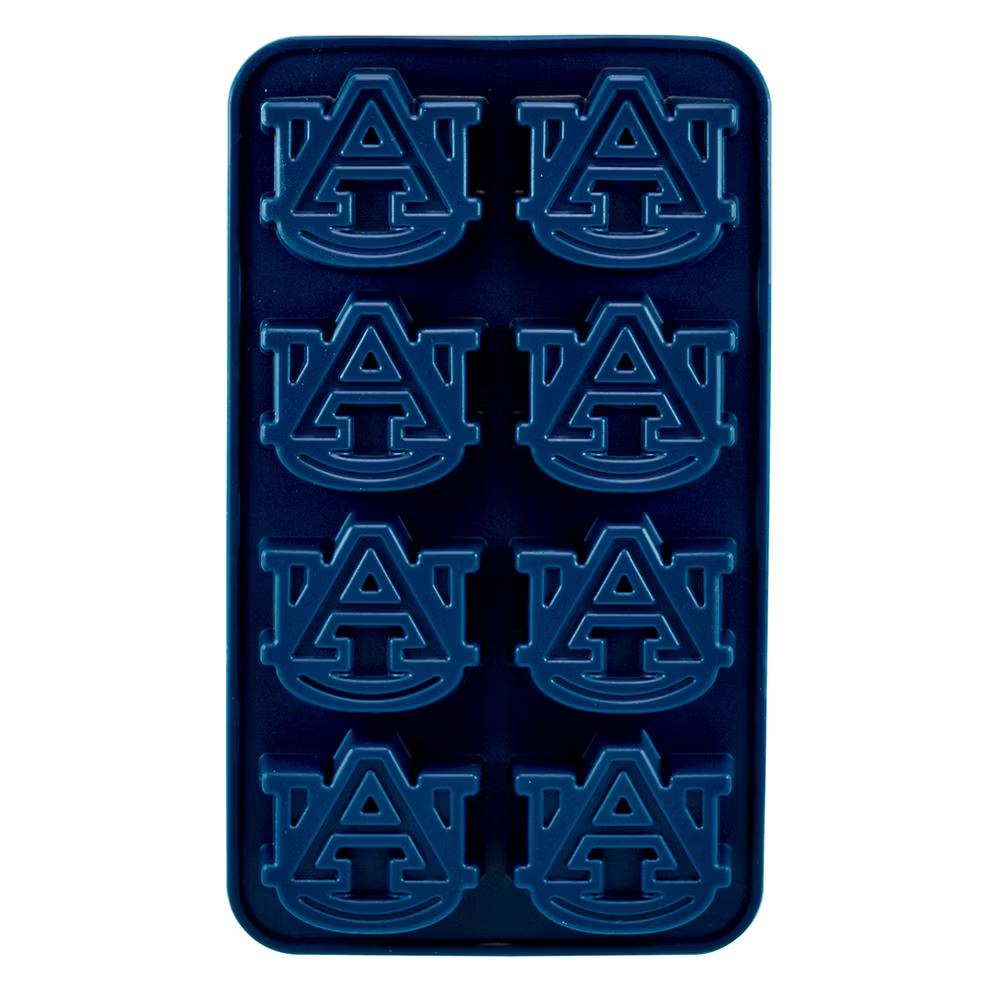 FanPans Silicone Ice Tray, NCAA Auburn Tigers Team Logo Silicone Ice Mold, 2-Pack
