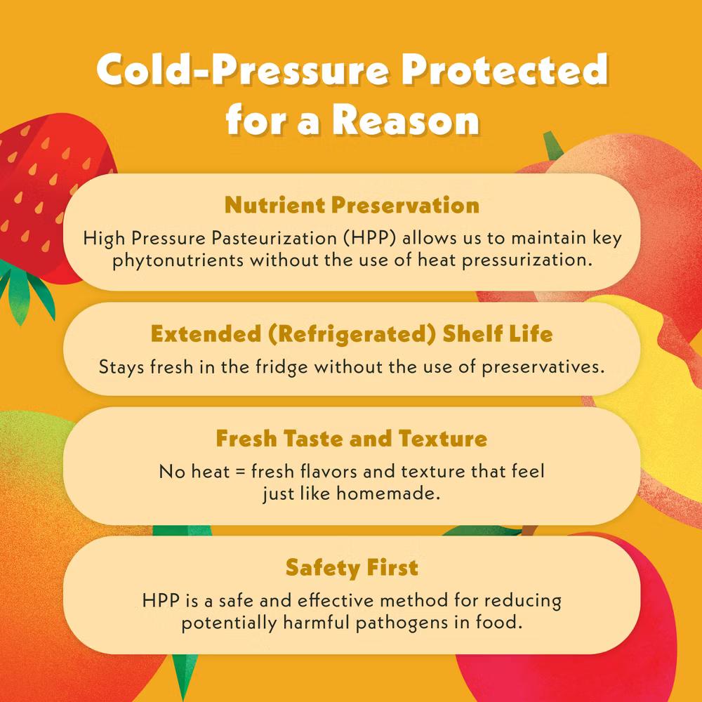 Peach Sunrise Dairy Free Smoothie - 4oz - Image 4