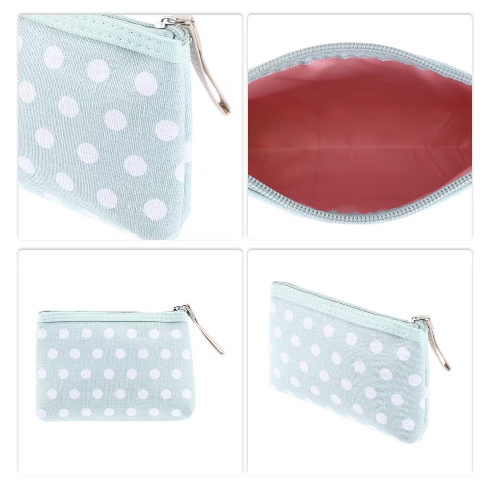 Women's Durable Dots Cosmetic Bag 1 Pc - Image 9