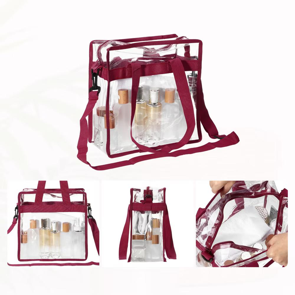 Zipper Clear Makeup Bag 1 Pc - Image 10