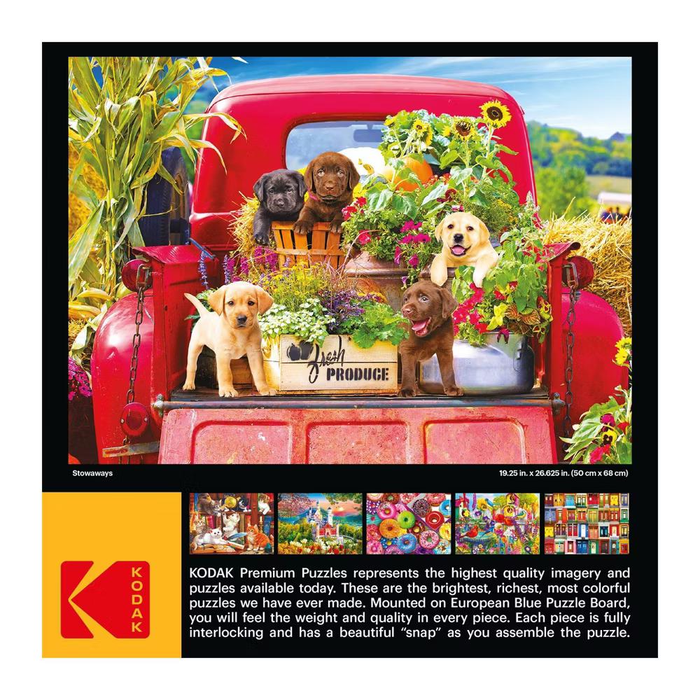 Kodak Premium Stowaways Jigsaw Puzzle - 1000pc - Image 5