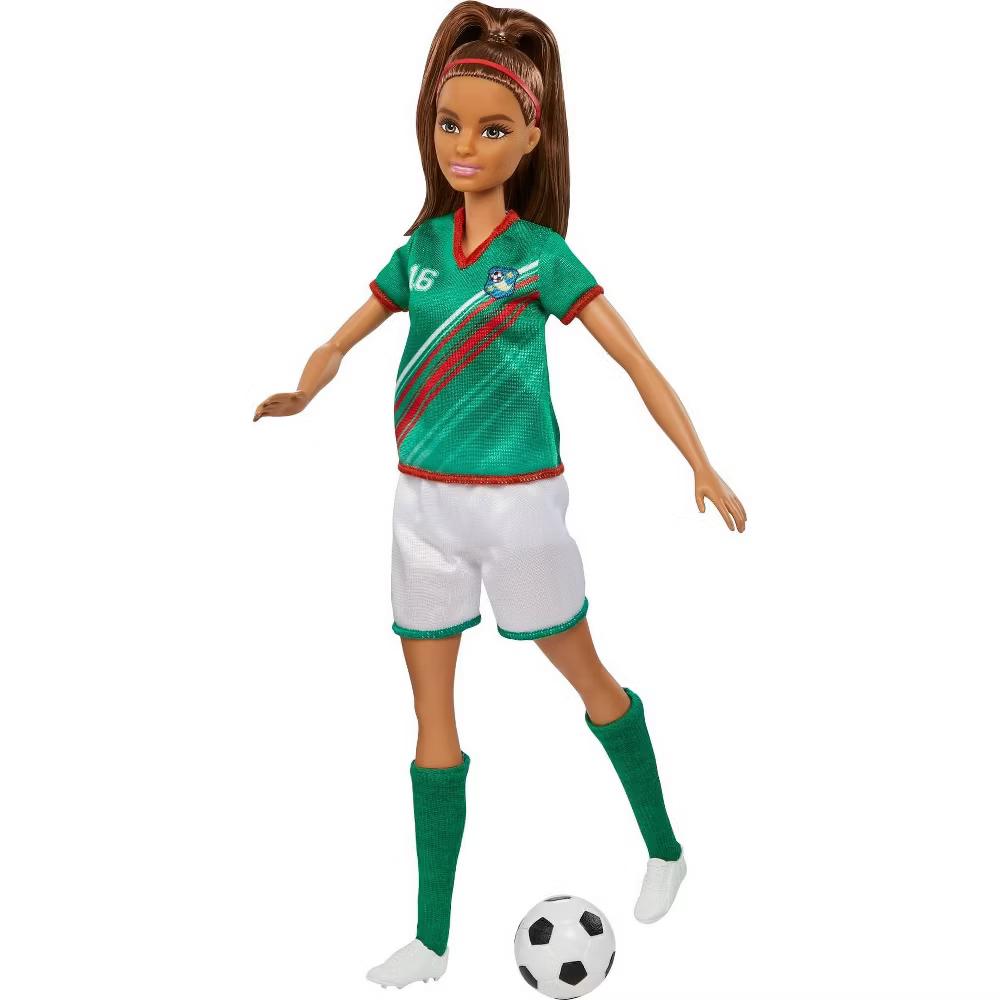 Soccer Doll - Green #16 Uniform - Image 3