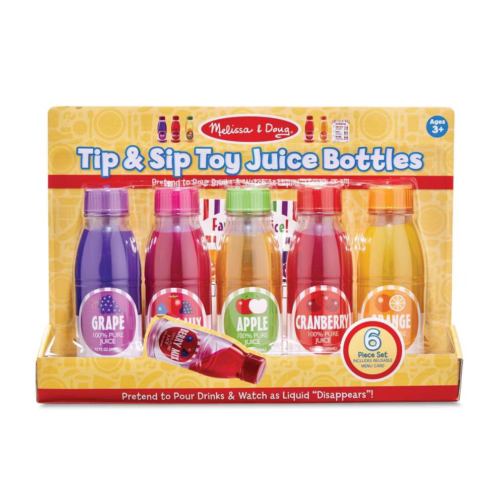 Tip & Sip Toy Juice Bottles and Activity Card (6pc) - Image 9