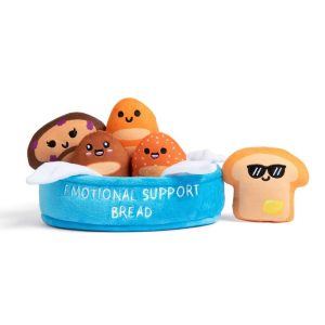 What Do You Meme? Emotional Support Pals Bread Stuffed Animals