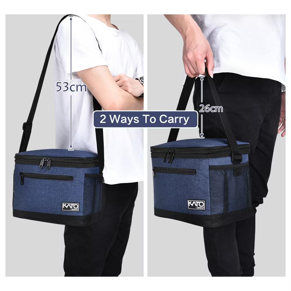 Insulated Small Lunch Bag for Adult Kid, Leakproof Reusable Lunch Cooler Bag with Adjustable Shoulder Strap, Kids Portable Lunch Box - Image 13