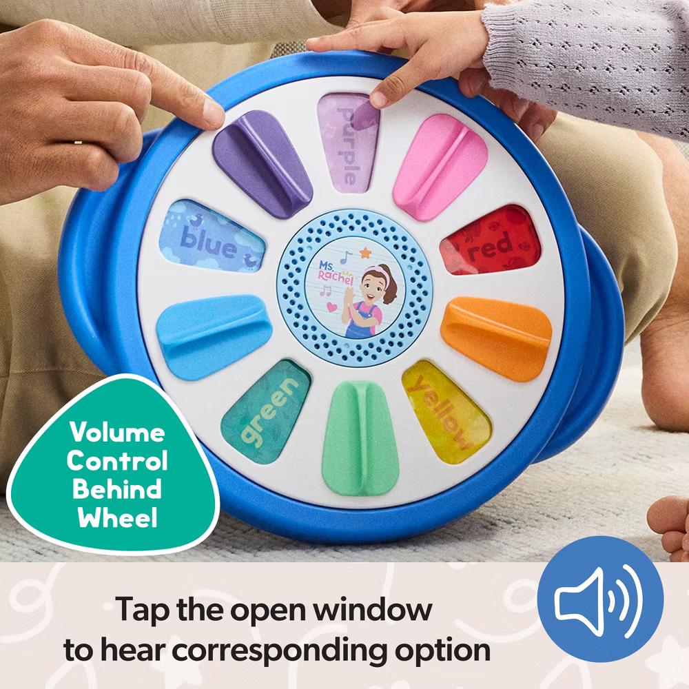 Ms. Rachel Spin Along Learning Wheel - Image 8