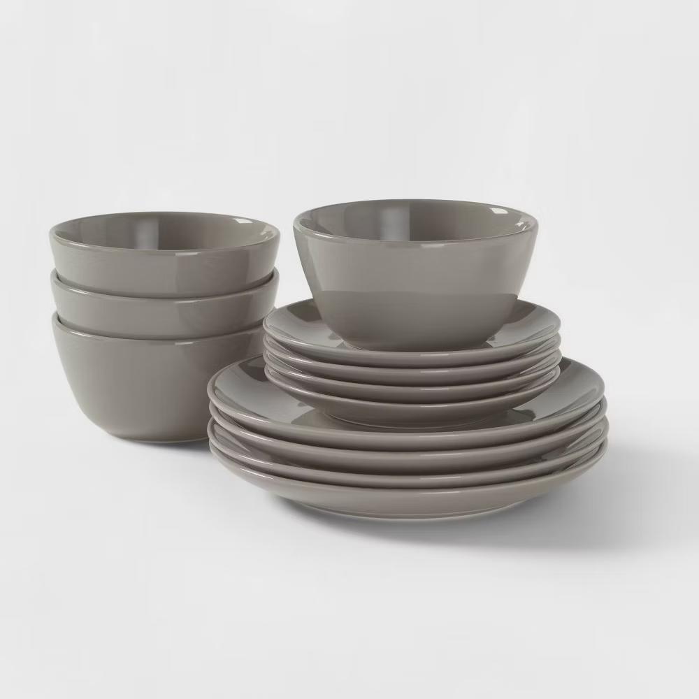 12pc Stoneware Avesta Dinnerware Set - Image 17