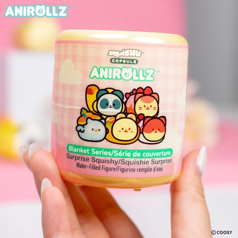 Capsule Anirollz SquiSHU Surprise Blind Toy Squishy Collectible Figurine Capsule Series 2 - Blanket - Image 8