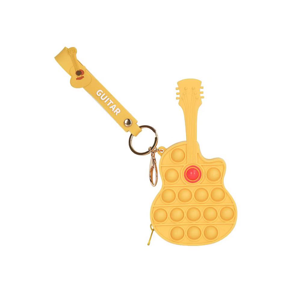 Link Bubble Popper Keychain Zipper Pouch Fidget Toy Pop Sensory Toy - Great Stocking Stuffer for Kids of All Ages - Image 8