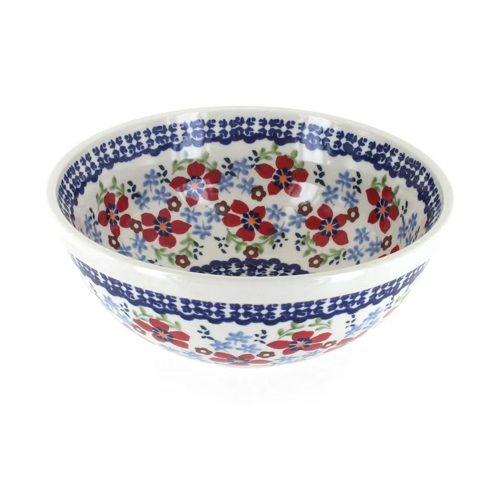 Blue Rose Polish Pottery Manufaktura Cereal Bowl - Image 35