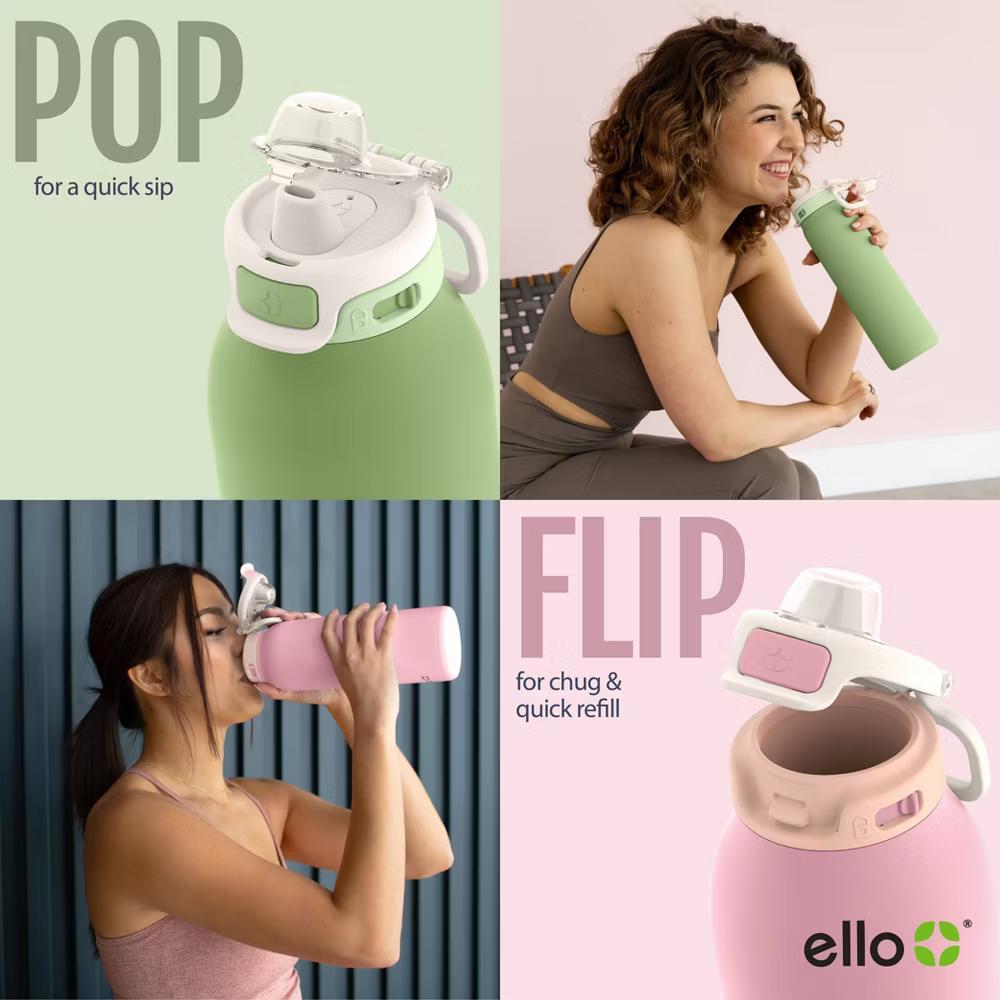 Pop and Fill Stainless Steel Water Bottle - Image 6
