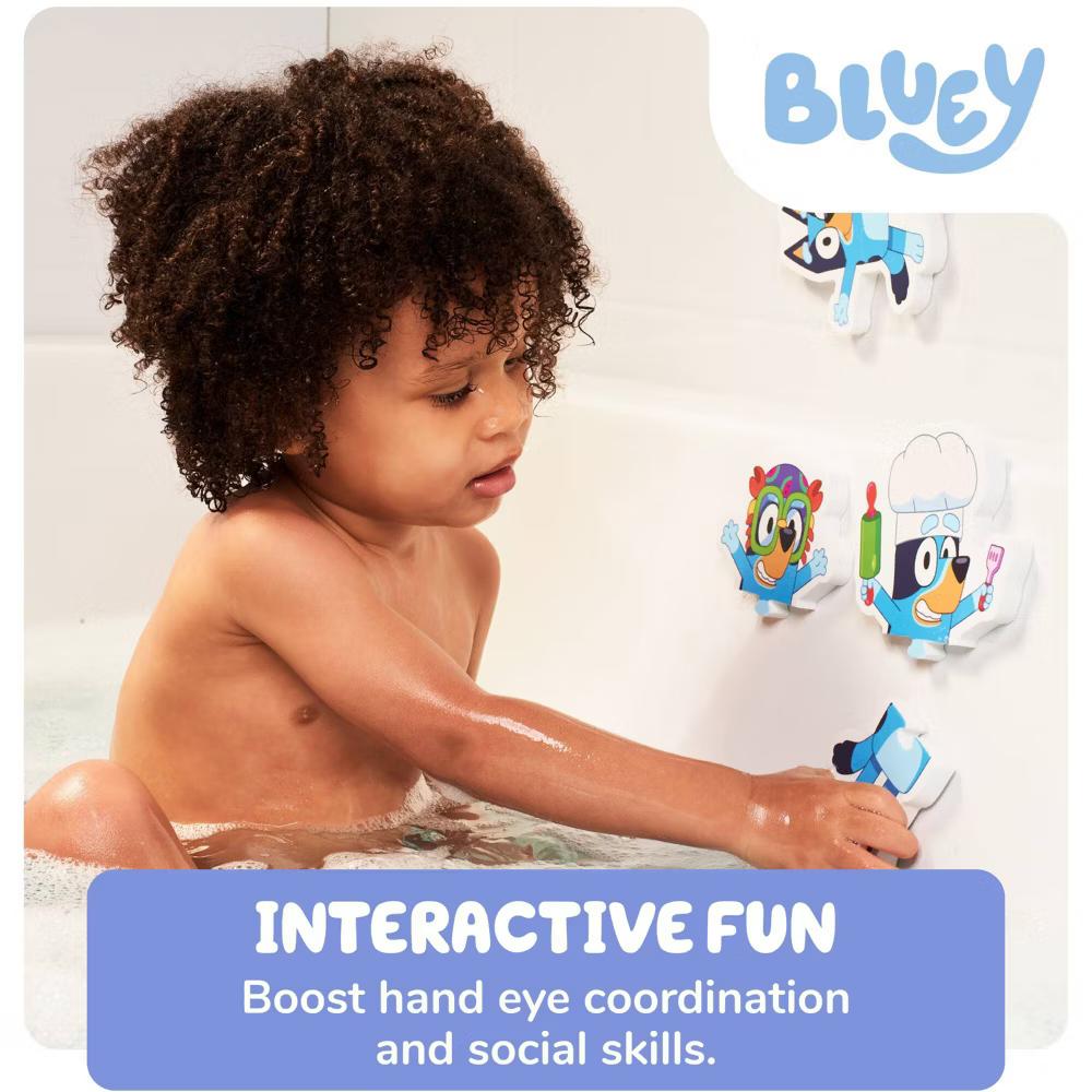 Tomy Toomies Bath Puzzle with Net Storage Bag - 8pc: BPA-Free, Foam Material, Fine Motor Skills Educational Focus - Image 4