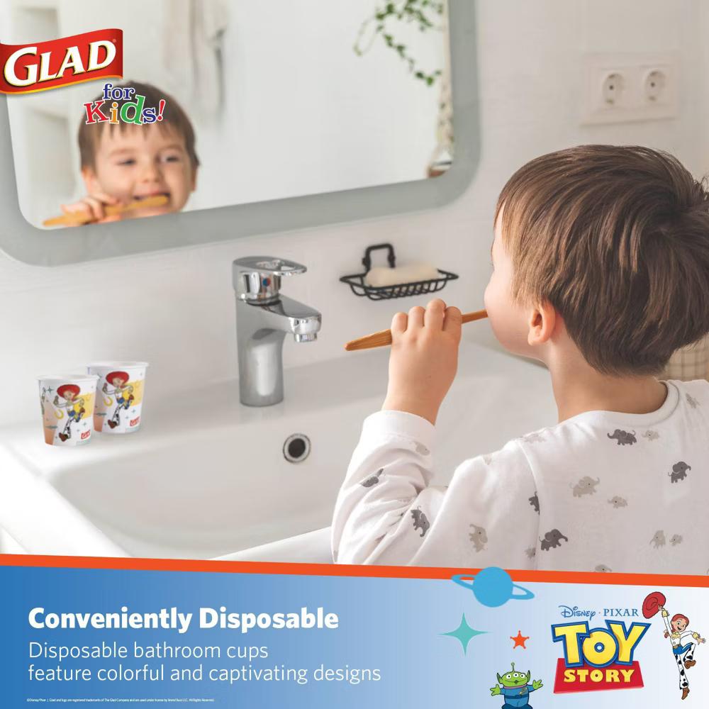 for kids' Pixar - Toy Story Paper Bath Disposable Cup - 3oz/20ct - Image 7