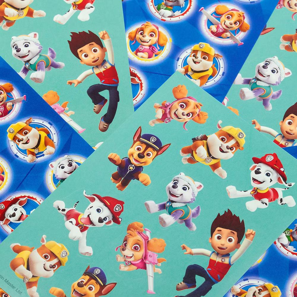 Nickelodeon Paw Patrol Stickers for Kids, Chase, Marshall, and Sky 78ct, 6 Sheets - Image 4