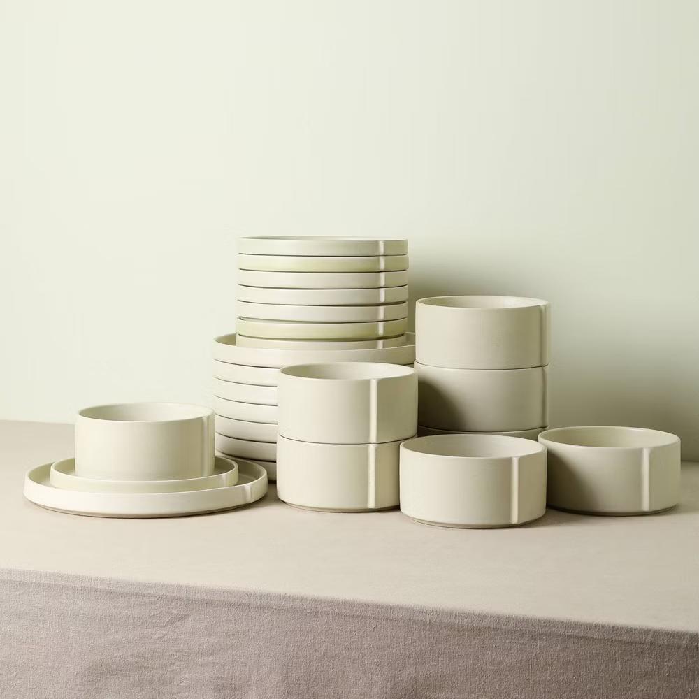 24pc Bao Stoneware Dinnerware Set - Image 28
