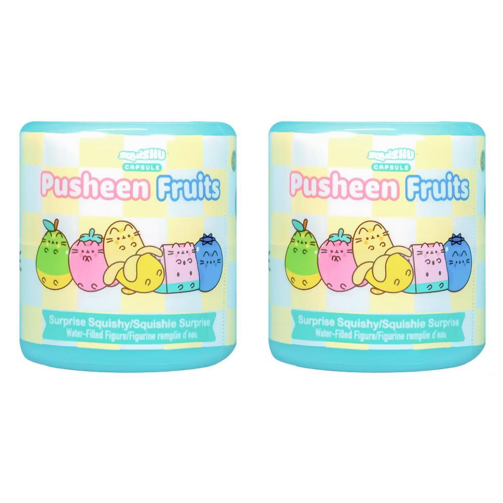Capsule Pusheen The Cat Surprise Blind Toy Squishy Collectible Figurine SquiSHU Series 5 - Fruits - Image 9