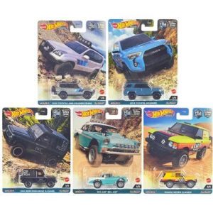 "HW Off Road" 5 piece Set "Car Culture" Series Diecast Model Cars
