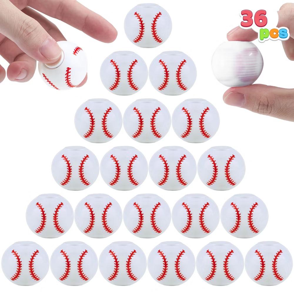 36 Pack Baseball Fidget Spinners for Kids Party Favors, Stress Balls, Goodie Bags Stuffers, Classroom Treasure Box Toys,School Reward - Image 7