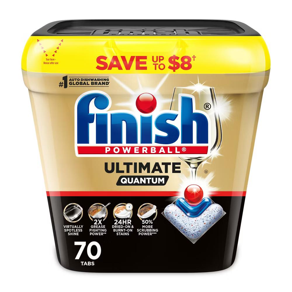 Finish Ultimate Quantum Dishwasher Detergent Pods - Image 33