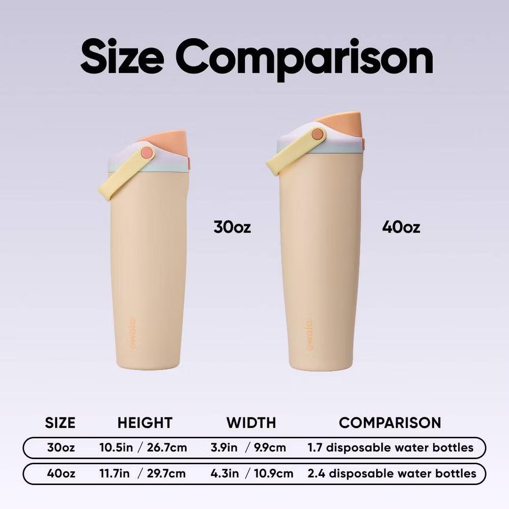 Stainless Steel FreeSip Sway Water Bottle - Image 11