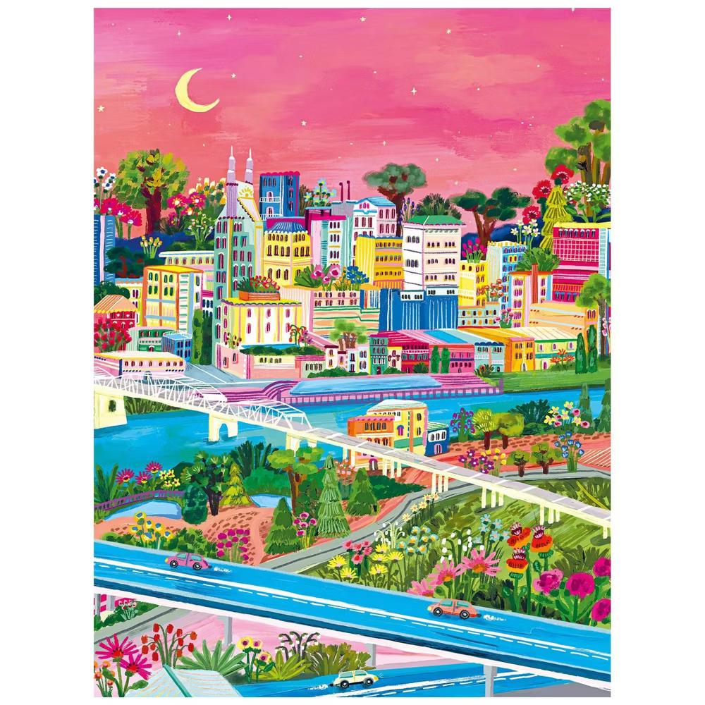 Millie Illustrates 300pc - Nashville Jigsaw Puzzle