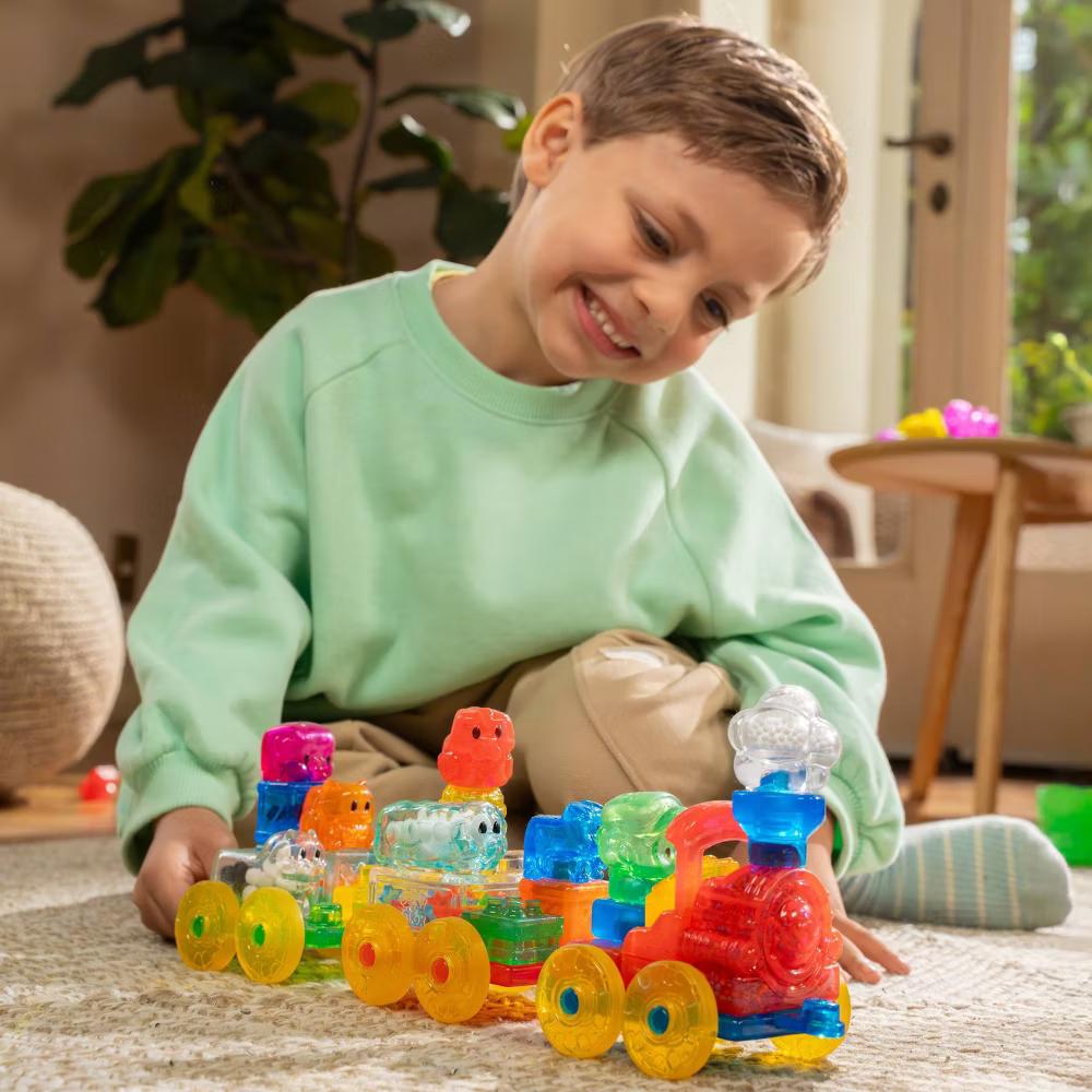 Jelly Blox Squish Train Set Toy - Image 6