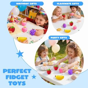 4 pcs fruit taba squishy toys soft squeeze fidget mochi fufu squishy toys cute taba squishy toys for kids easter stuffs party favors gifts