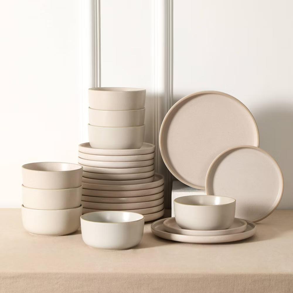 Earth & Clay 12pc Stoneware Dinnerware Set - Image 24