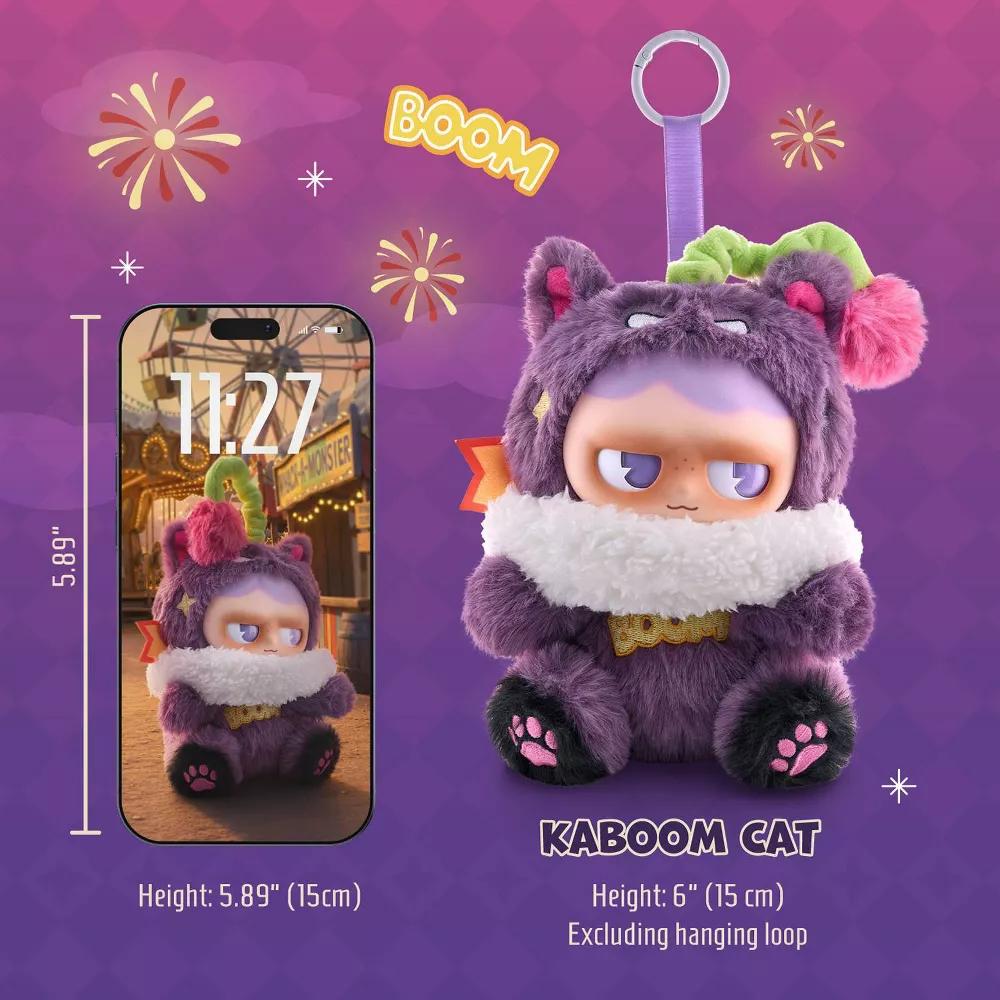 Monboo Monster Paradise Series Stuffed Plush Collectible Keychain Blind Box Surprise - Image 3