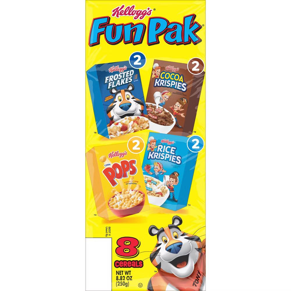 Kellogg's Variety Breakfast Cereal Fun Pack - 8.82oz/8ct: No Certified Synthetic Colors - Image 6