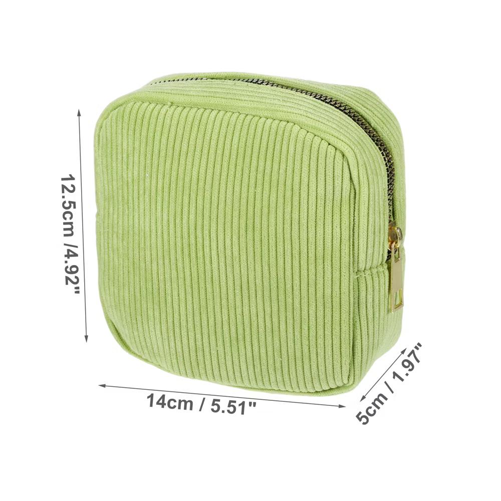 Portable Solid Color Cosmetic Bag 1 Pc - Image 8