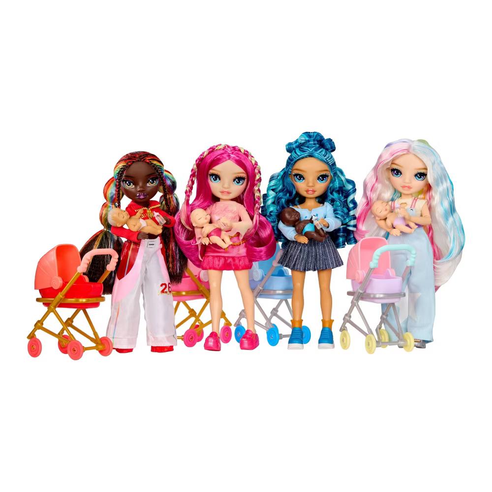 Rainbow High Jr. High Bestie Babysitters Stella Monroe 9” Fashion Doll - Image 5