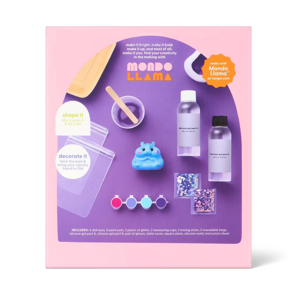 2ct Jelly Squish Hamster Craft Activity Kit - Image 3