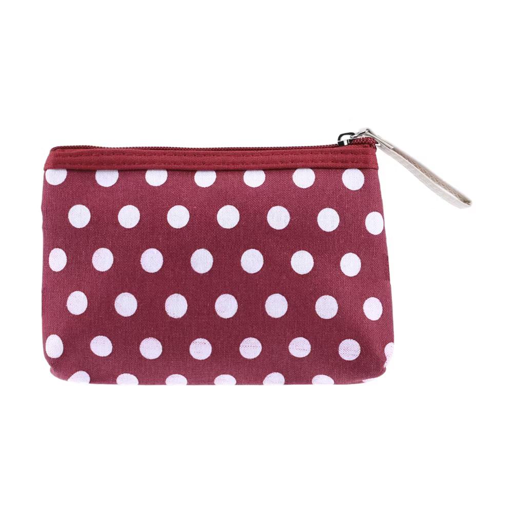 Women's Durable Dots Cosmetic Bag 1 Pc - Image 13