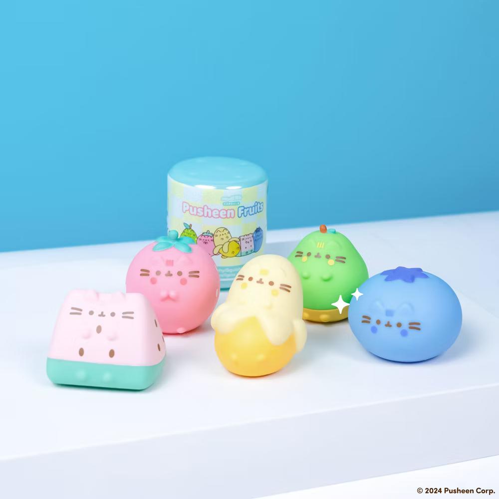 Capsule Pusheen The Cat Surprise Blind Toy Squishy Collectible Figurine SquiSHU Series 5 - Fruits - Image 6
