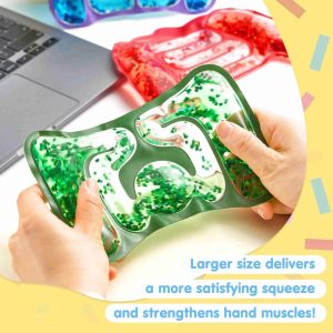 4 Pcs Sensory Toys for Kids Squishy Fidget Toys Stress Relief Autism Sensory Products for Calm Down, Squeeze Fidget Tube for Classroom Prize