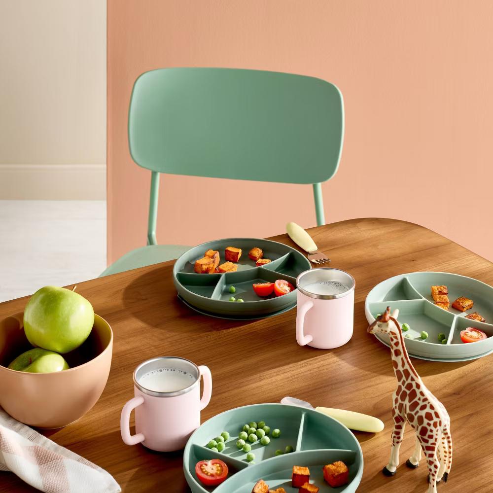 Silicone Suction Divided Plates - 3pk - Image 11