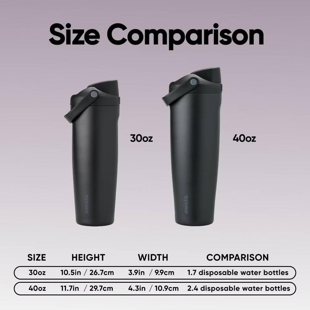 Stainless Steel FreeSip Sway Water Bottle - Image 24
